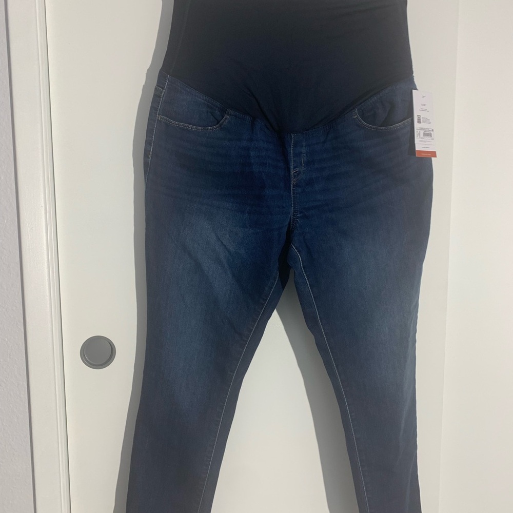 Pregnant Wild Fable Blue Jeggings with Stretchy Comfort